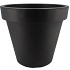 SCANDIC BLACK POT 58CM