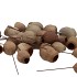 PICK NAT EUCBELLS ON WIRE NATUREL P/100 PC