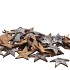 NATUUR KOKOSNOOT SCHAAL STER ZILVER P/50 5CM