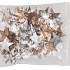NATUUR KOKOSNOOT SCHAAL STER ZILVER P/50 5CM