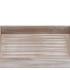 WOOD ANTIQUE TRAY GREY 25X25X3CM