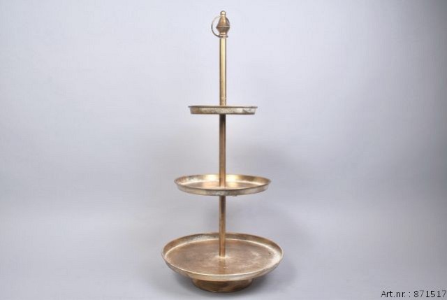 DHAKA GOUD ETAGERE 3LAAGS 36X78CM