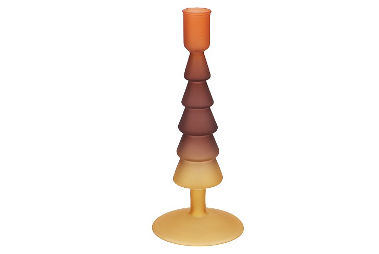 NOVA AUTUMN SPICES CANDLE HOLDER TRICOLOR 9X9X22CM NM