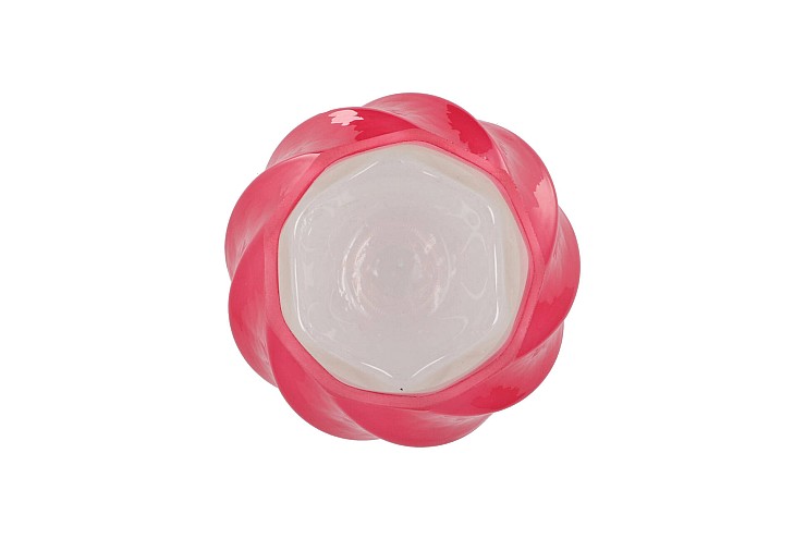 MAE JOLLY PINK VASE SWIRL TRICOLOR 11X11X20CM