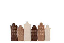 A'DAM HOUSES CANAL NATURAL BROWN MIX VASE ASS 6X5X20CM