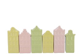 A'DAM HOUSES CANAL DREAMY PASTEL MIX VASE ASS 9X7X25CM