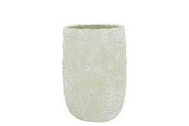 ALASKA GYPSY GREEN WHITEWASH VASE 20X20X29CM NM