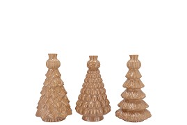 MILOU SCOTTISH SAND VASE TREE ASS 10X10X16CM
