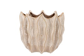JUNA SAND POT STRUCTURE OVAL 29X20X21CM