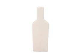 LISBOA WHITE VASE 16X7X48CM NM