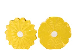 BLOOM YELLOW VASE DAISY ASS 40X11X40CM NM