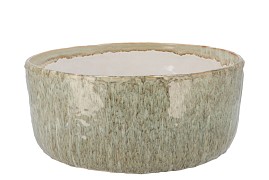 IRON STONE SAND BOWL ROUND 36X36X15CM