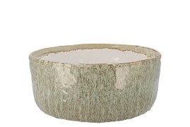 IRON STONE SAND BOWL ROUND 30X30X13CM