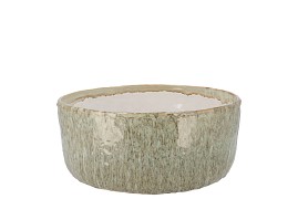 IRON STONE SAND BOWL ROUND 26X26X12CM