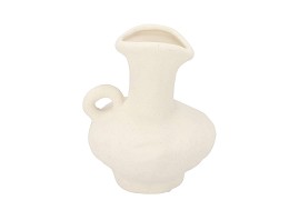 JUNIA WHITE JUG 18X18X23CM NM
