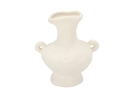 JUNIA WHITE JUG 19X19X27CM NM