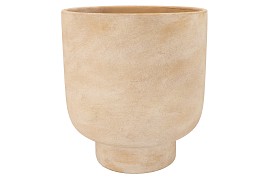 FLORENCE ANTIQUE GOLD  POT ROUND 34X34X38CM NM