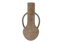 FLORENCE ANTIQUE BRONZE VASE EARS 28X27X62CM NM