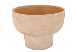 FLORENCE ANTIQUE GOLD POT 30X30X23CM NM