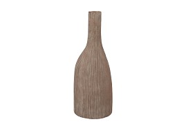 FLORENCE ANTIQUE BRONZE TALL VASE M 20X14X50CM