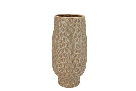 MAYSA GREEN VASE 16X16X30CM