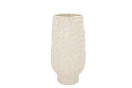 MAYSA OFFWHITE VASE 16X16X30CM