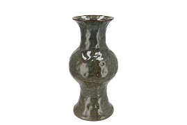CODY GREEN VASE BUBBLE 19X19X36CM