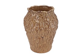 CODY BROWN VASE 25X25X32CM