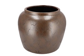 MERLIN BROWN VASE 34X28CM