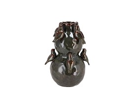 Merlin vase birds
