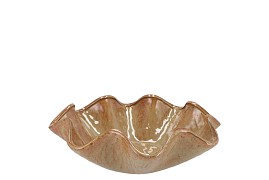 ANNECY CARAMEL BOWL 25X25X8CM