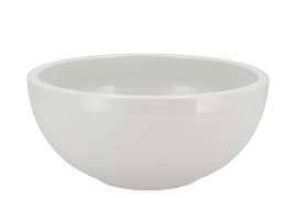 CERAMIC WHITE MAT BOWL 26X12CM